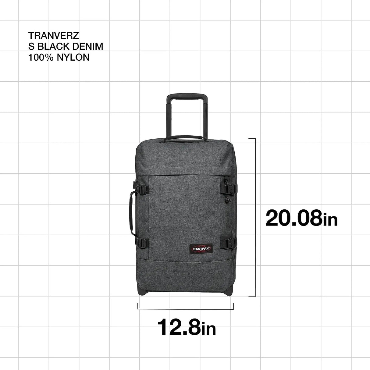 Trolley EASTPAK Unisex tranverz s Nero