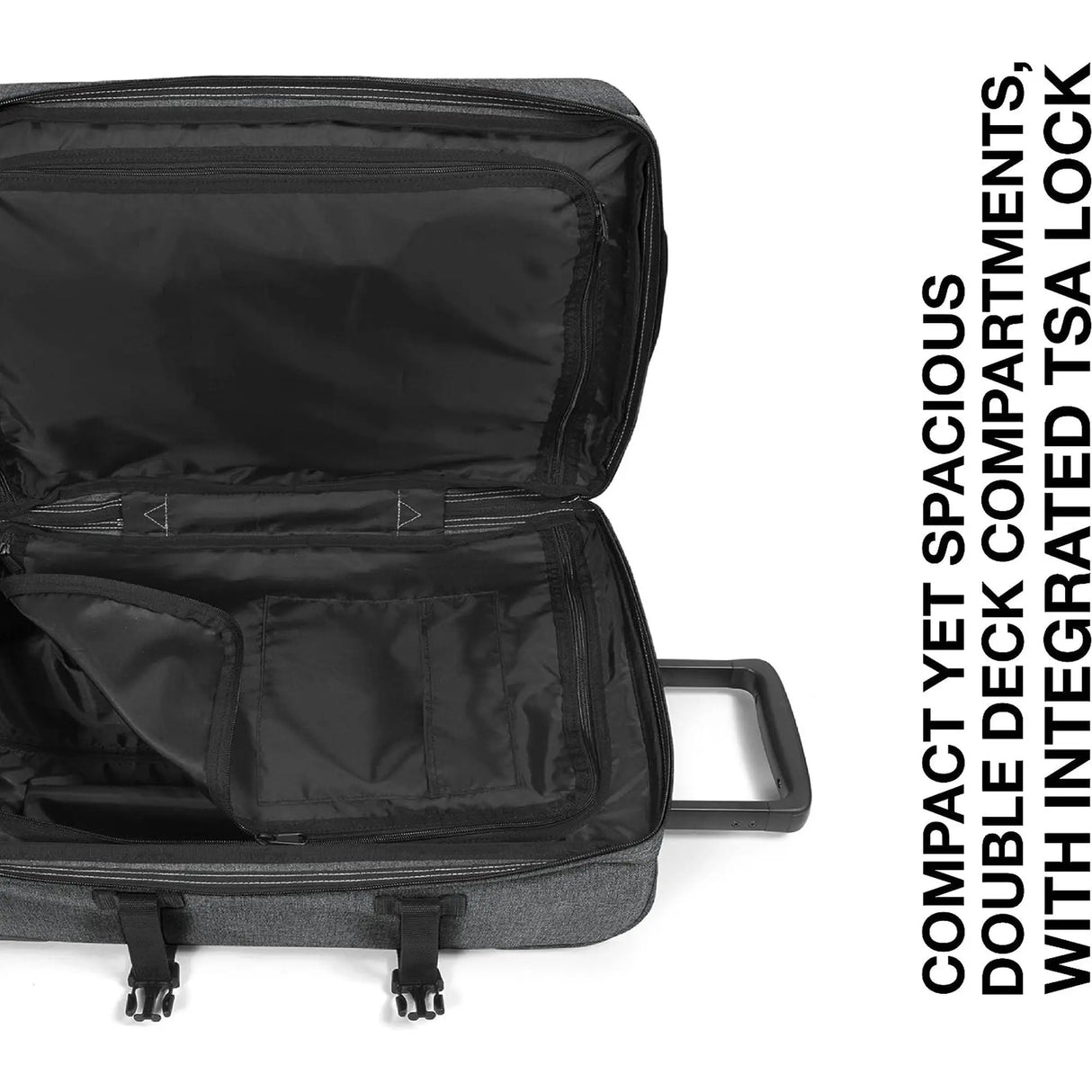 Trolley EASTPAK Unisex tranverz s Nero