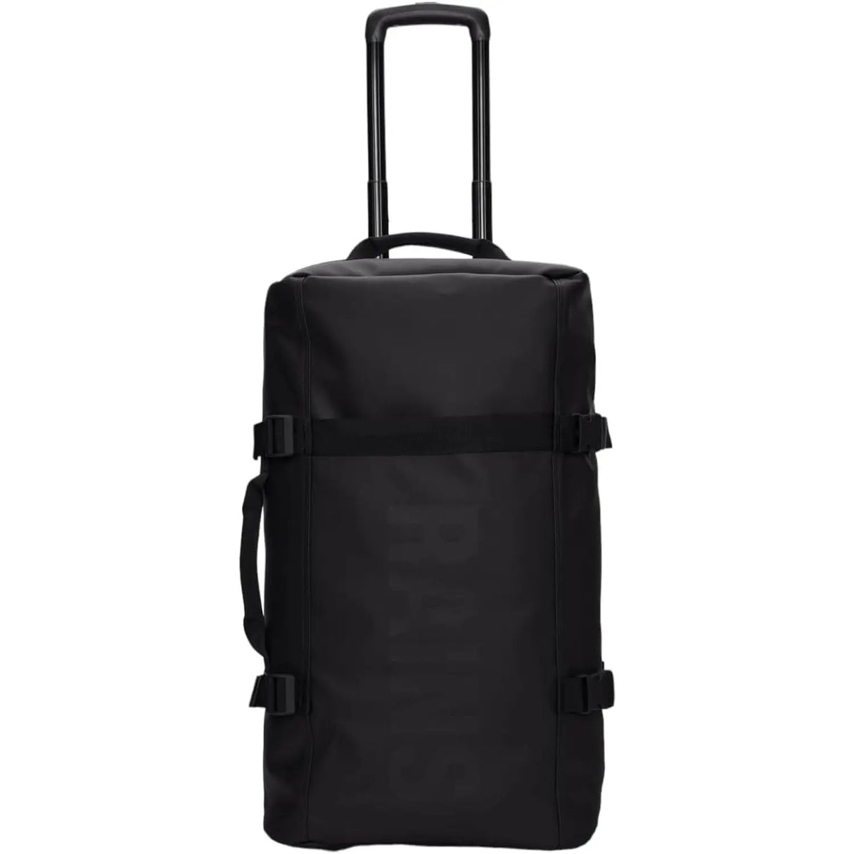 Trolley RAINS Unisex texel check in bag Nero