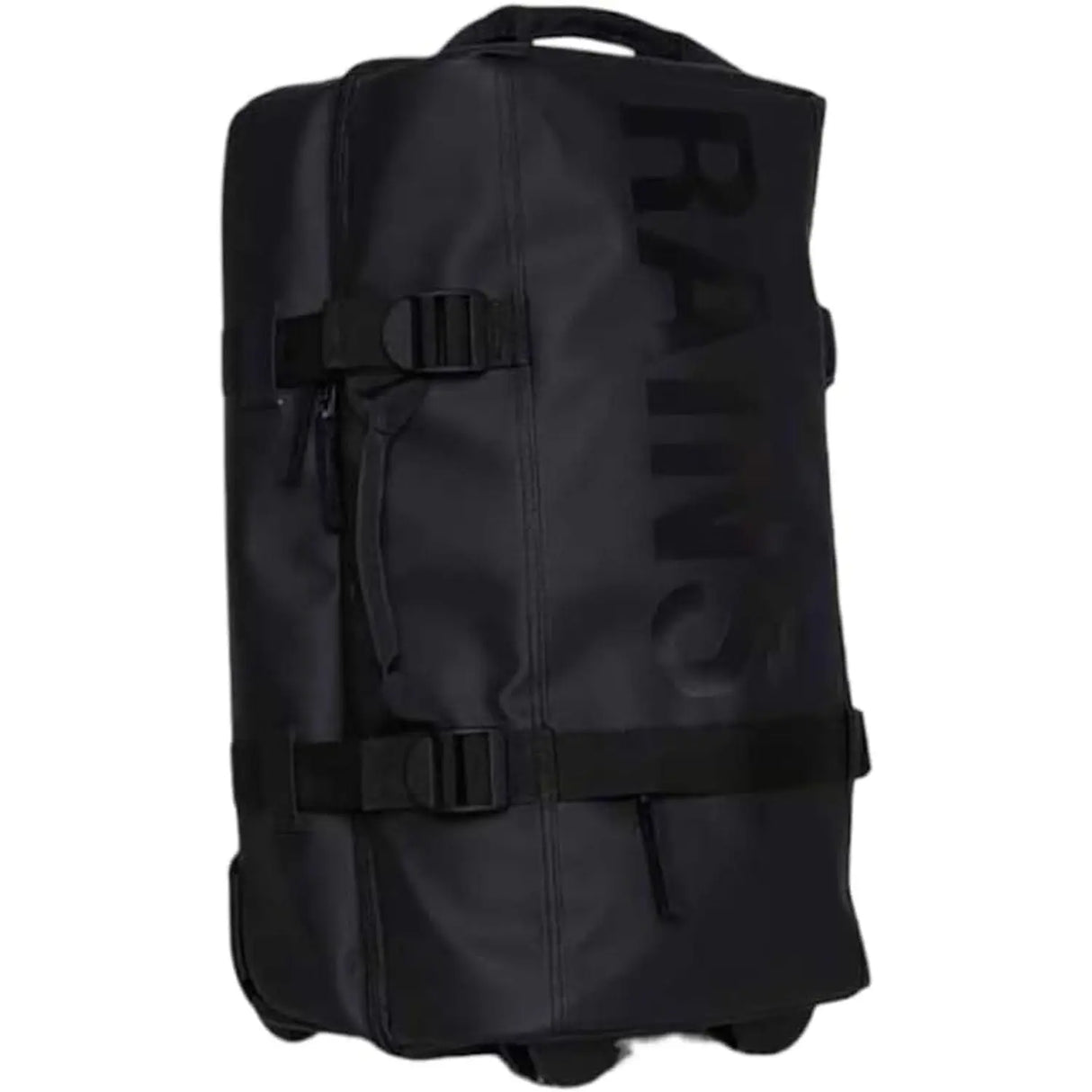 Trolley RAINS Unisex texel check in bag Nero