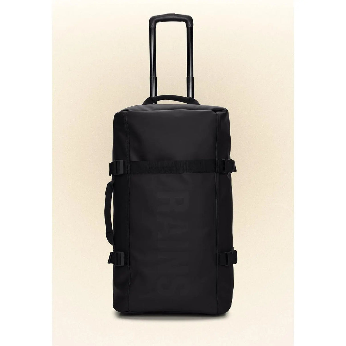 Trolley RAINS Unisex texel check in bag Nero