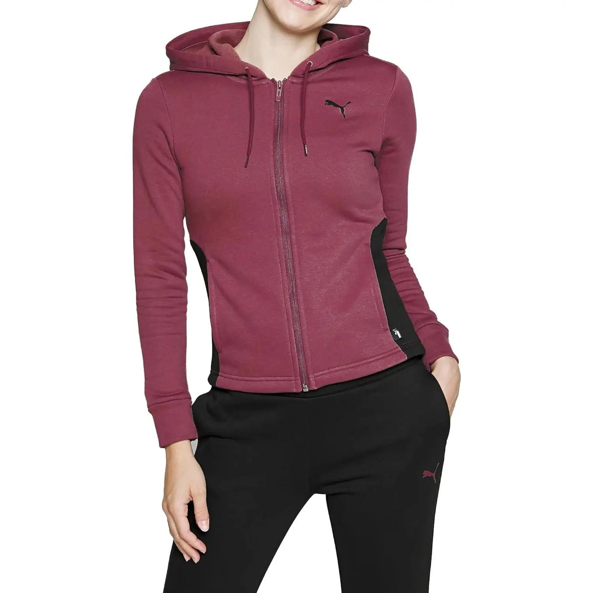 Tuta PUMA Donna Bordeaux