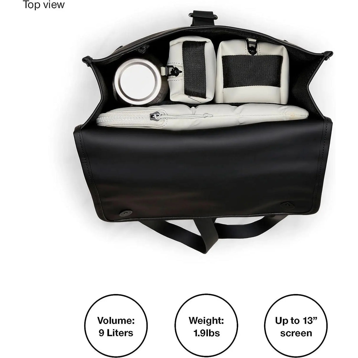 Zaino RAINS Unisex backpack mini Verde