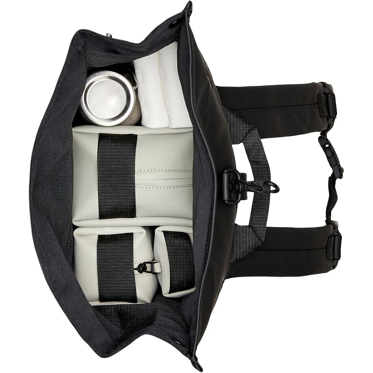 Zaino RAINS Unisex rootop rucksack Grigio