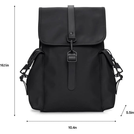 Zaino RAINS Unisex rucksack cargo Nero