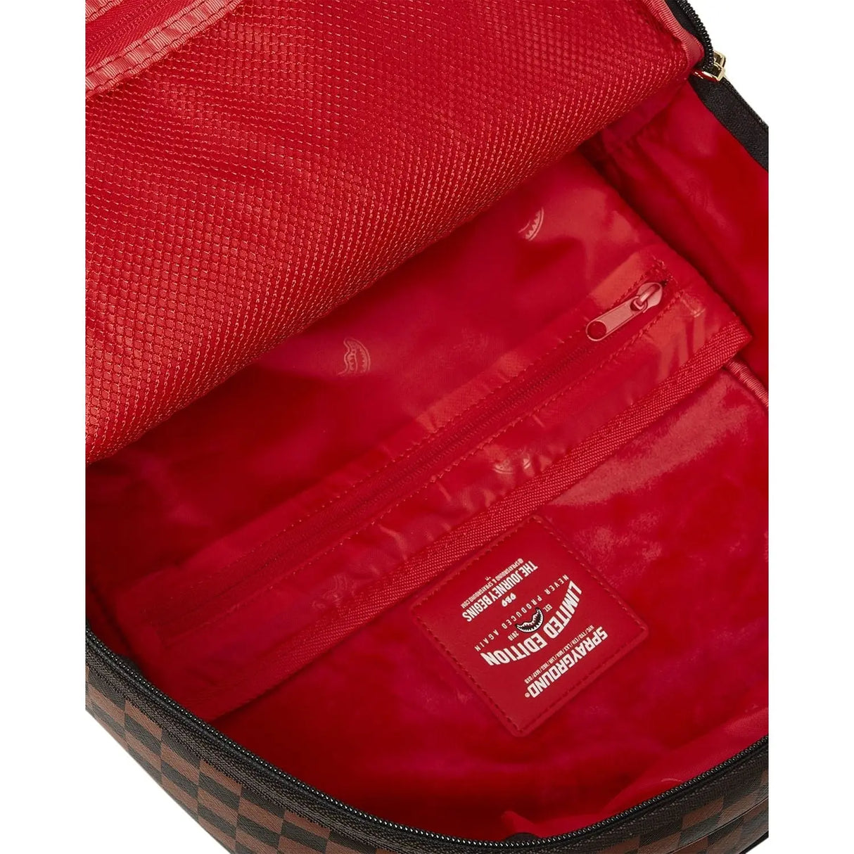 Zaino SPRAYGROUND Unisex sip side sharks Marrone