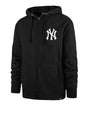 Felpa 47 Uomo Imprint Helix Full Zip New York Yankees Nero 47  Angolo dello Sport