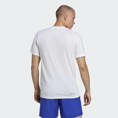 T-shirt Sportiva ADIDAS Uomo Bianco