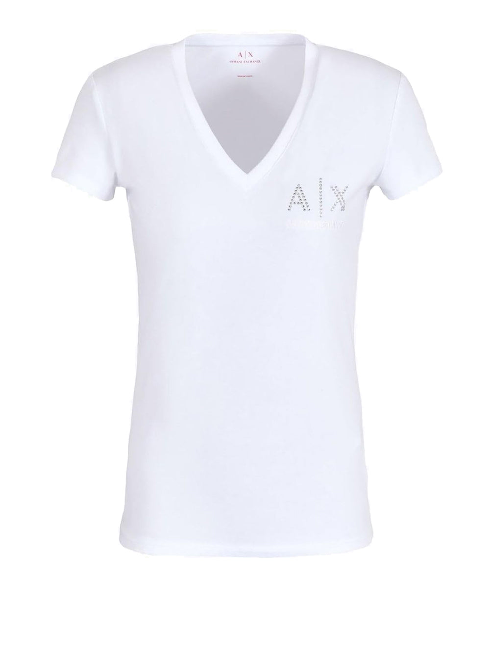 T-Shirt Armani Exchange Donna Bianco Armani  Angolo dello Sport