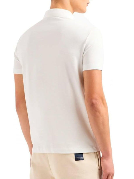 Polo Armani Exchange Uomo Bianco Armani  Angolo dello Sport