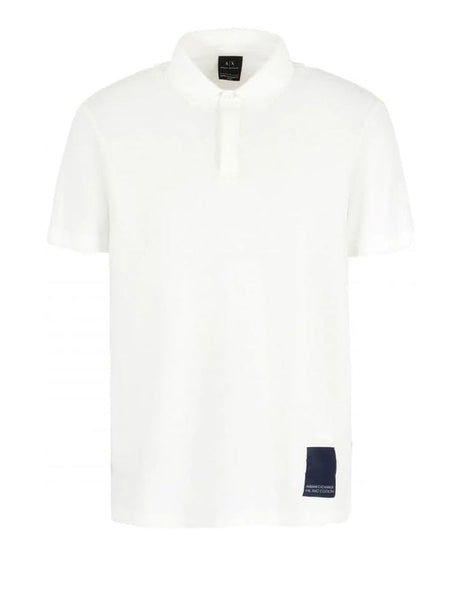 Polo Armani Exchange Uomo Bianco Armani  Angolo dello Sport