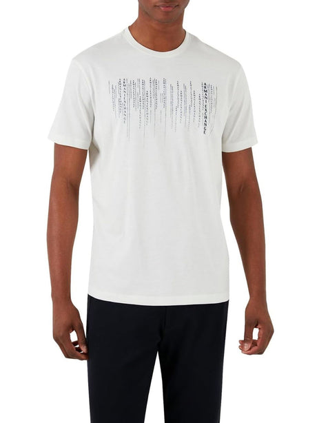 T-Shirt Armani Exchange Uomo Bianco Armani  Angolo dello Sport
