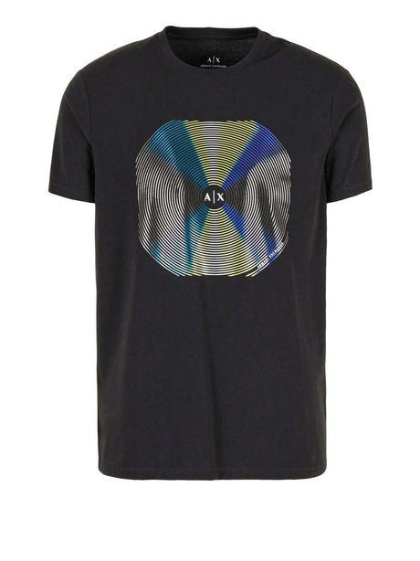 T-Shirt Armani Exchange Uomo Nero