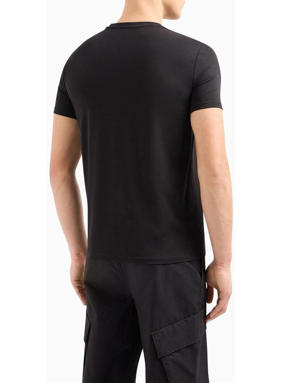 T-Shirt Armani Exchange Uomo Nero