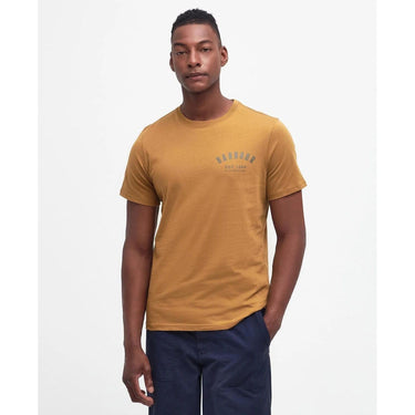 T-shirt BARBOUR Uomo preppy Arancione