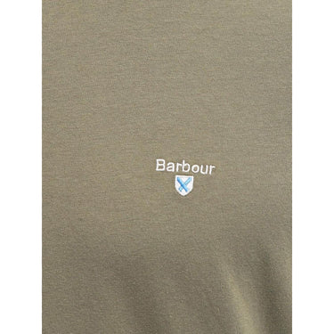 T-shirt BARBOUR Uomo tartan sports Verde
