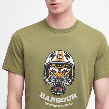 T-shirt BARBOUR Uomo socket Verde