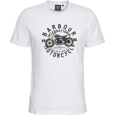 T-shirt BARBOUR Uomo spirit Bianco