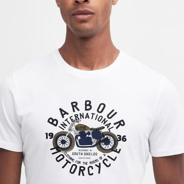 T-shirt BARBOUR Uomo spirit Bianco