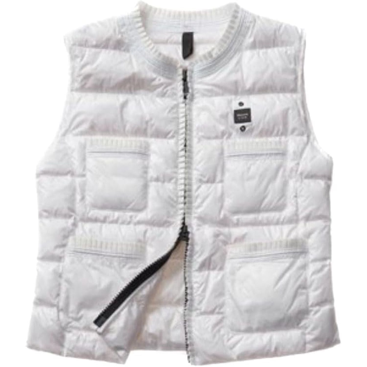 Gilet BLAUER Donna PIUMA Bianco