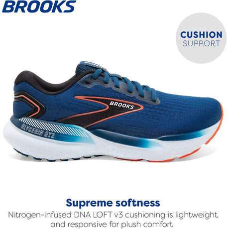 Scarpe Running BROOKS Uomo glycerin gts 21 Blu