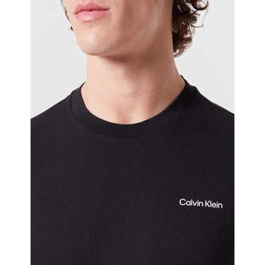 T-shirt CALVIN KLEIN Uomo MICRO LOGO Nero