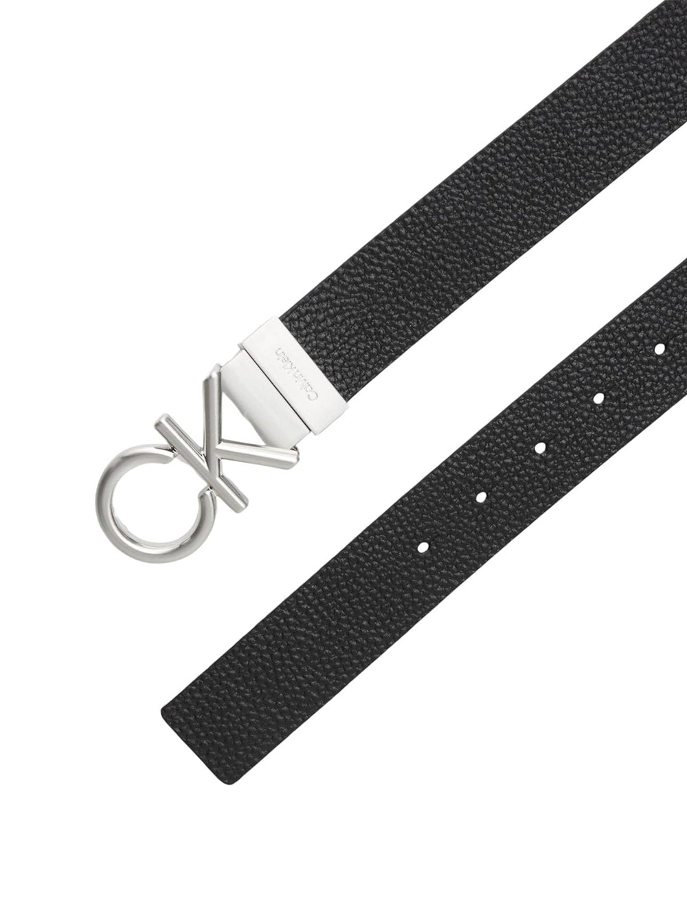 Cinta Calvin Klein Uomo Adj/rev Ck Metal Bombe Pb 35mm Nero Calvin Klein  Angolo dello Sport