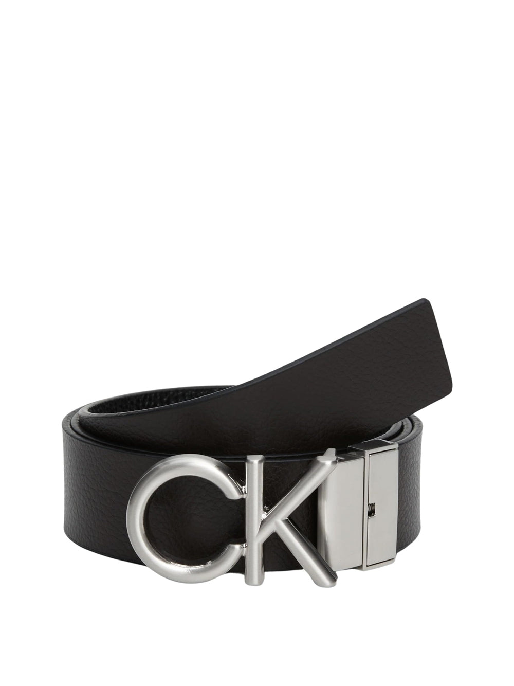 Cinta Calvin Klein Uomo Adj/rev Ck Metal Bombe Pb 35mm Nero Calvin Klein  Angolo dello Sport