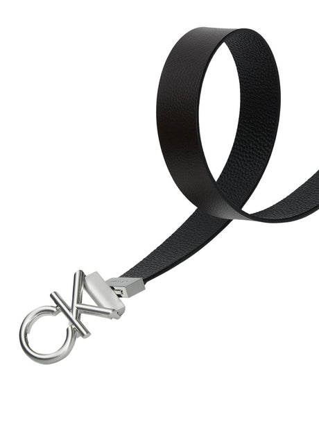 Cinta Calvin Klein Uomo Adj/rev Ck Metal Bombe Pb 35mm Nero Calvin Klein  Angolo dello Sport