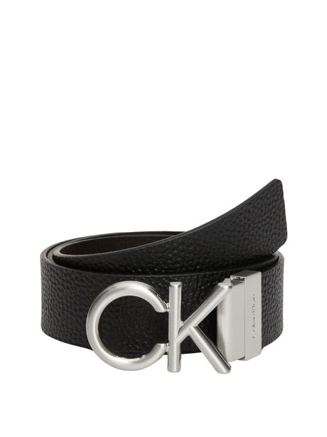 Cinta Calvin Klein Uomo Adj/rev Ck Metal Bombe Pb 35mm Nero Calvin Klein  Angolo dello Sport