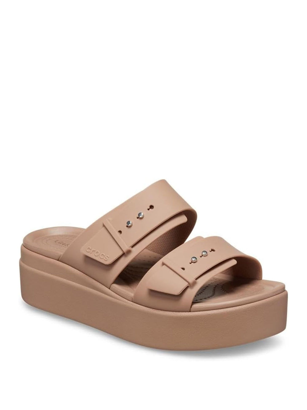 Sandali Crocs Donna Crocs Brooklyn Beige Crocs  Angolo dello Sport