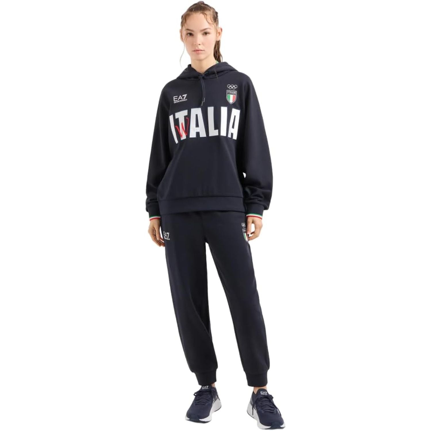Tuta EA7 Donna Blu