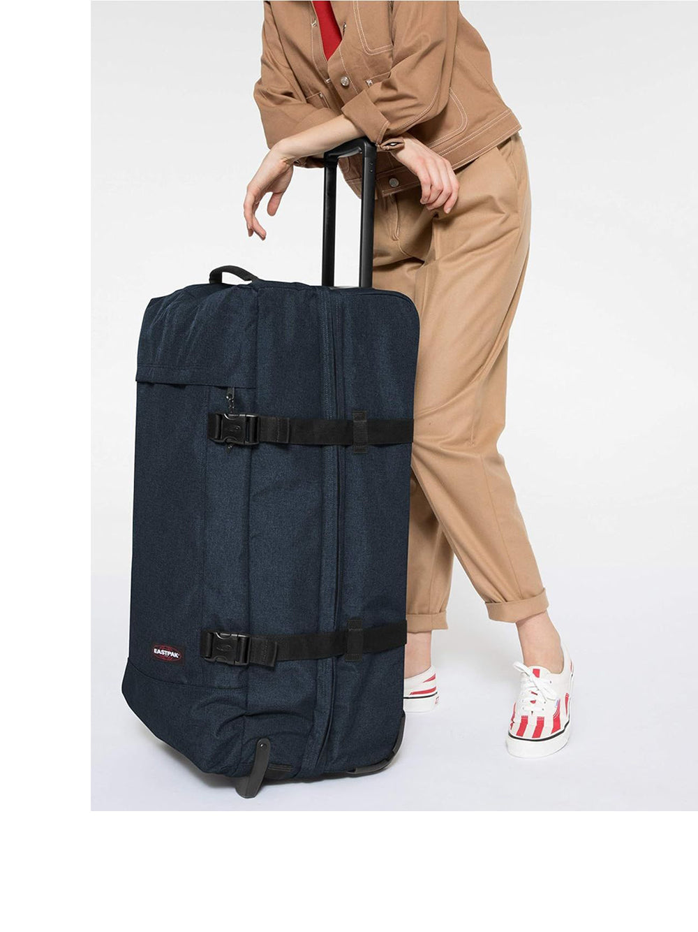 Trolley Eastpak Unisex Tranverz S Rosso Eastpak  Angolo dello Sport