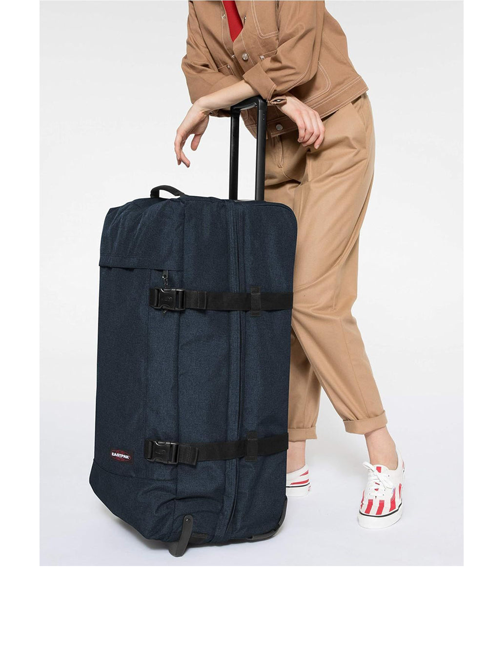 Trolley Eastpak Unisex Tranverz S Rosso Eastpak  Angolo dello Sport