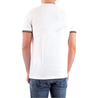 T-shirt FRED PERRY Uomo TWIN TIPPED Bianco
