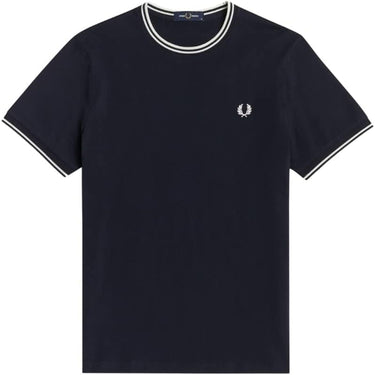 T-shirt FRED PERRY Uomo TWIN TIPPED Navy