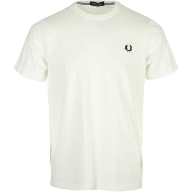 T-shirt FRED PERRY Uomo CREW NECK Bianco