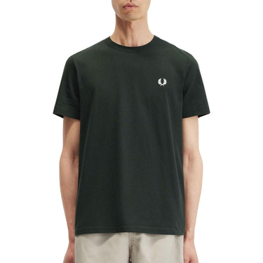 T-shirt FRED PERRY Uomo CREW NECK Verde