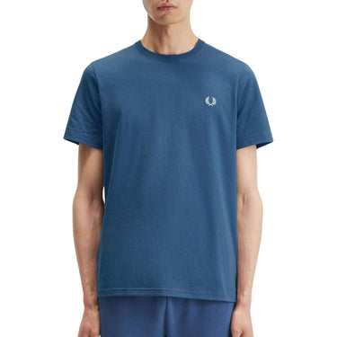 T-shirt FRED PERRY Uomo CREW NECK Blu