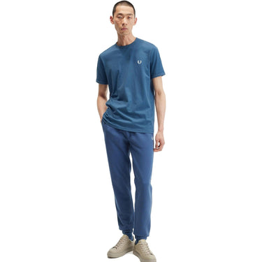 T-shirt FRED PERRY Uomo RINGER Blu