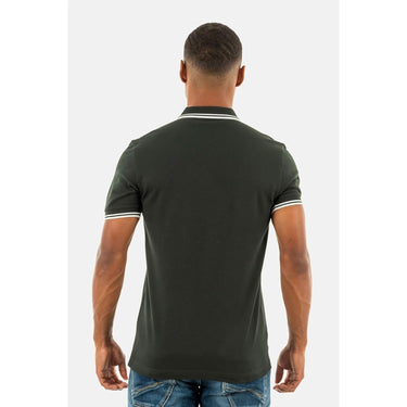 Polo FRED PERRY Uomo TWIN TIPPED Verde