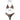 Costume FXXK Donna BIKINI TRIANGOLO Multicolore