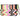 Pochette FXXK Unisex MINI Multicolore