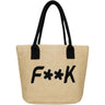 Borsa Mare FXXK Unisex BASKET Beige