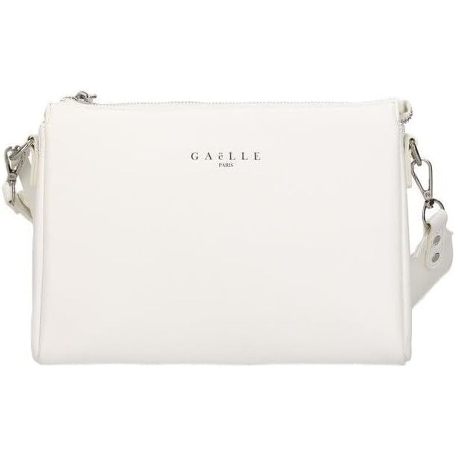 Borsa GAELLE Donna REG SHOULDER STRAP ECOPELLE Bianco