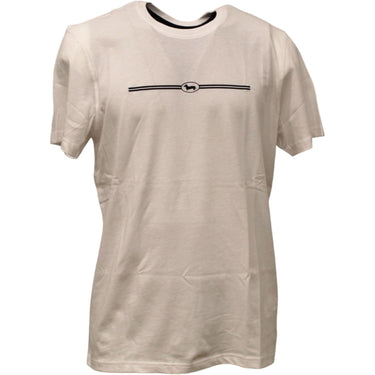 T-shirt harmont&blaine Uomo STAMPA LOGO 3D Bianco