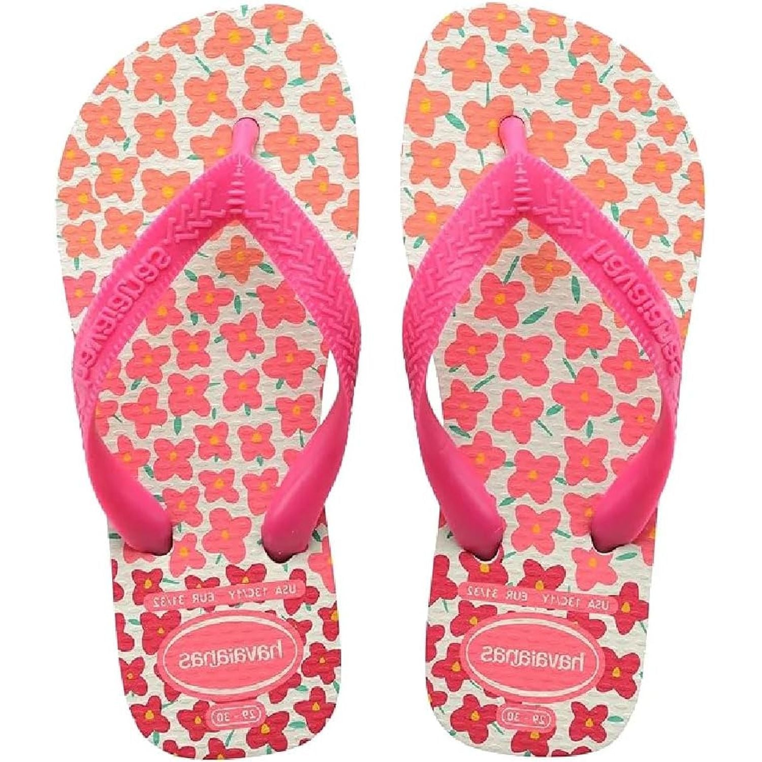 Infradito HAVAIANAS Bambina FLORES Rosa