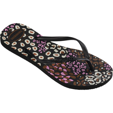 Infradito HAVAIANAS Donna SLIM ANIMALS Nero