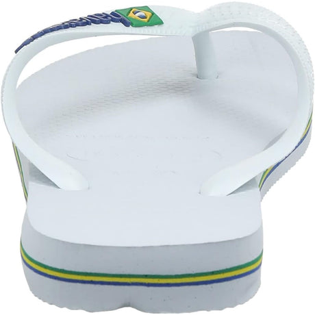 Infradito HAVAIANAS Unisex BRASIL LOGO Bianco