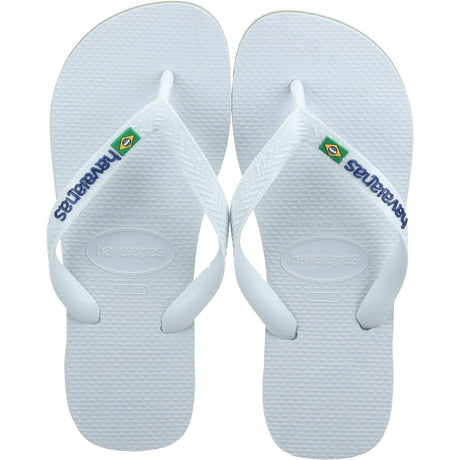 Infradito HAVAIANAS Unisex BRASIL LOGO Bianco